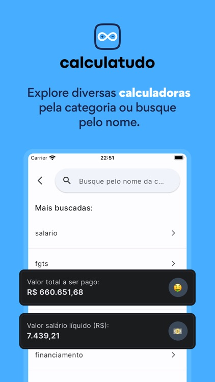 CalculaTudo: FGTS, IPVA e +