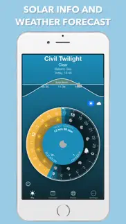 sunrise sunset widget iphone screenshot 1
