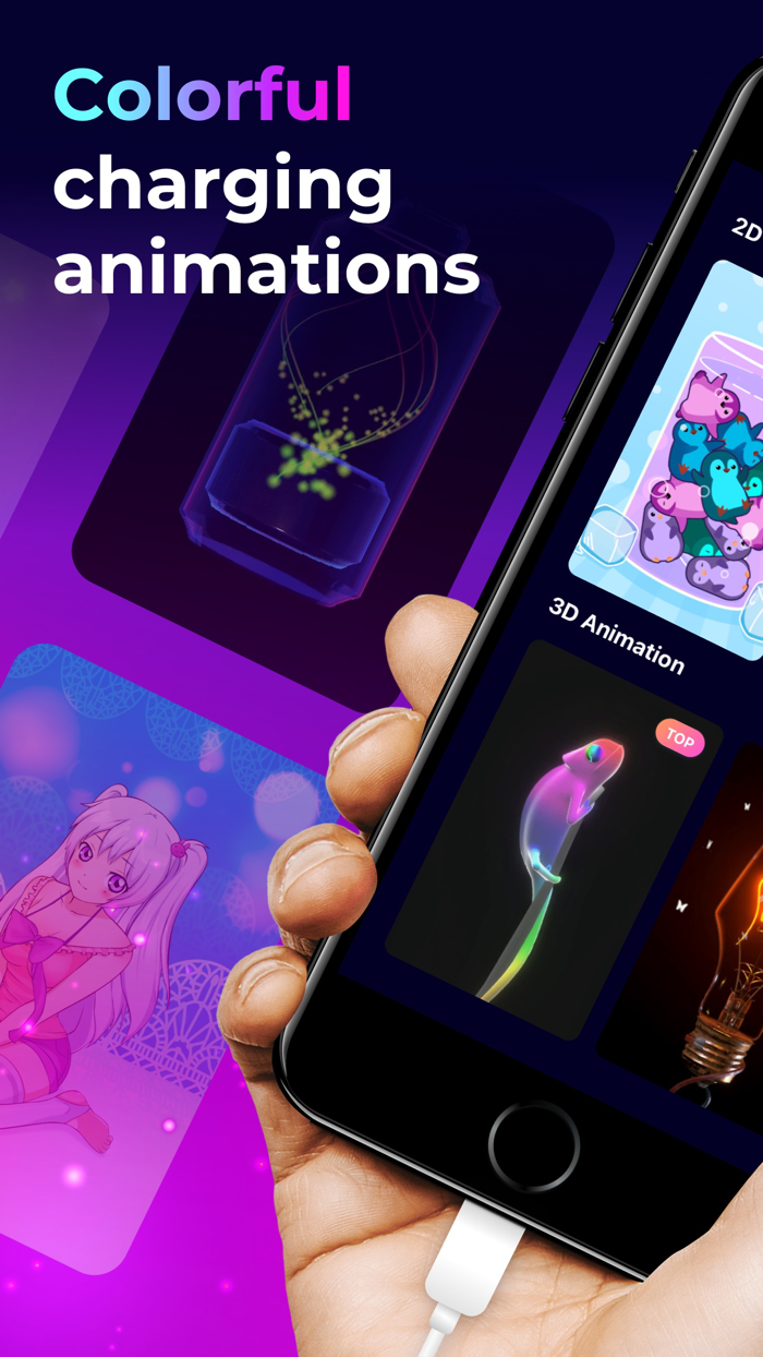 Battery Charger Animation