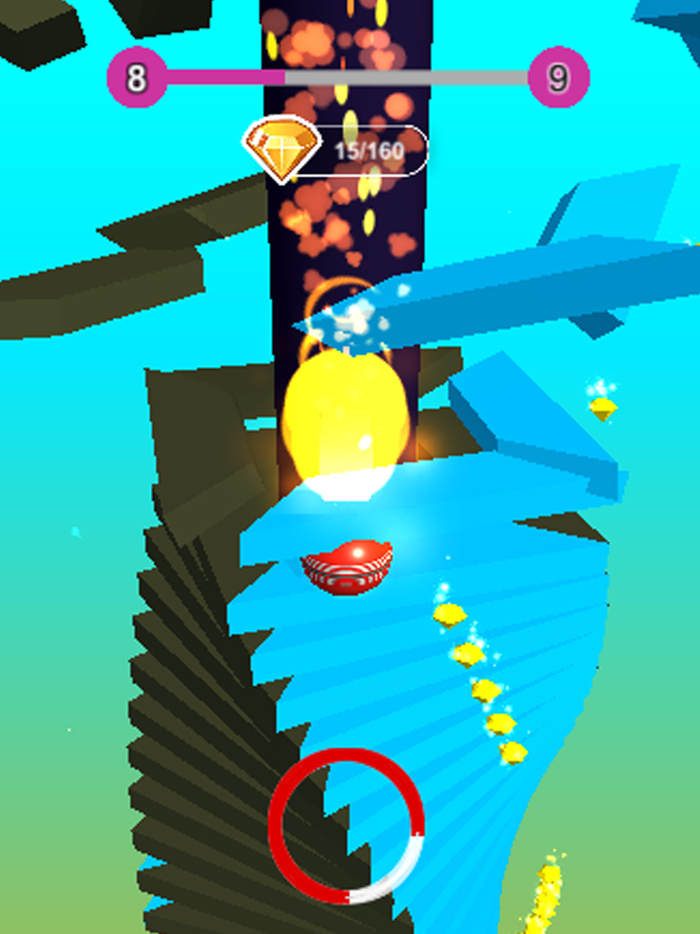 Tower Blast Crash Stack Ball