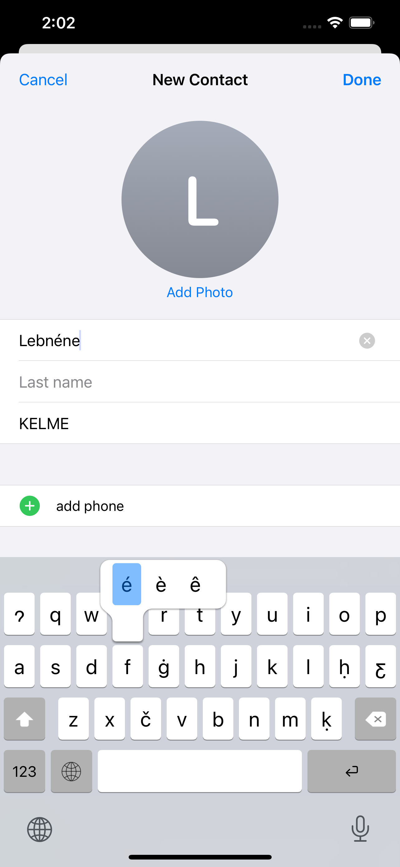 Lebnéne