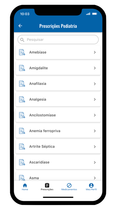 Prescrições Pediatria Screenshot