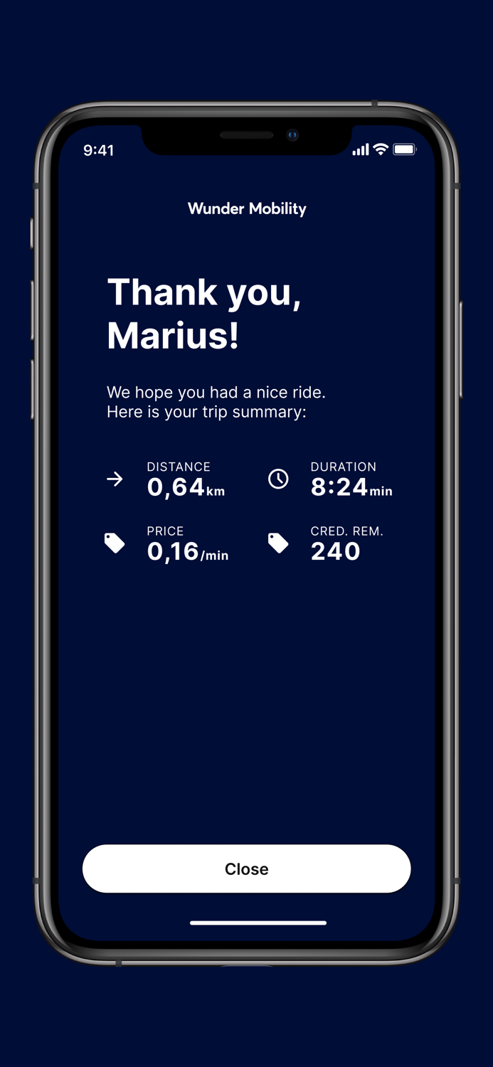 Wunder Mobility - Shared Rides