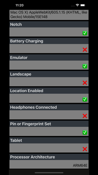 Device Info 2 Screenshot