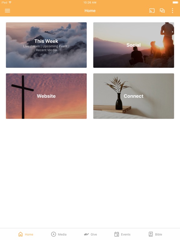 Pinal County Cowboy Church iPad screenshot 1 - Education app