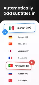 Translate Video: Subtitles screenshot #2 for iPhone