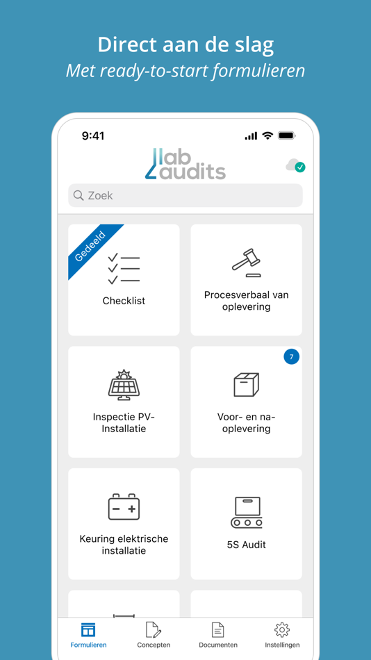 #3. Lab Audits (iOS) Podle: Maxd'Oro B.V.