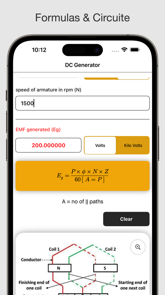 #3. DC Electric Generator (iOS) 由: V PUGAZHENTHI
