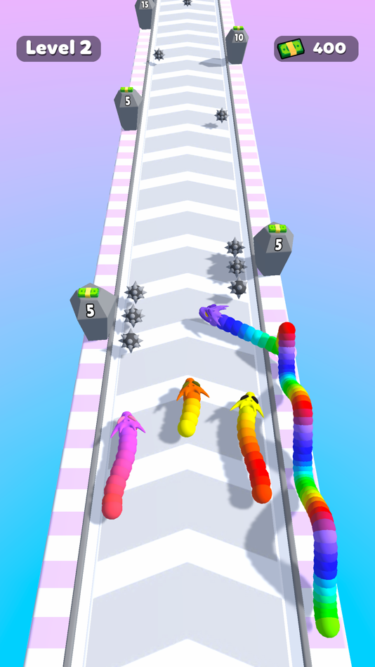 #1. Sneaky Snake! (iOS) 由: Abdurrahman Sapoglu
