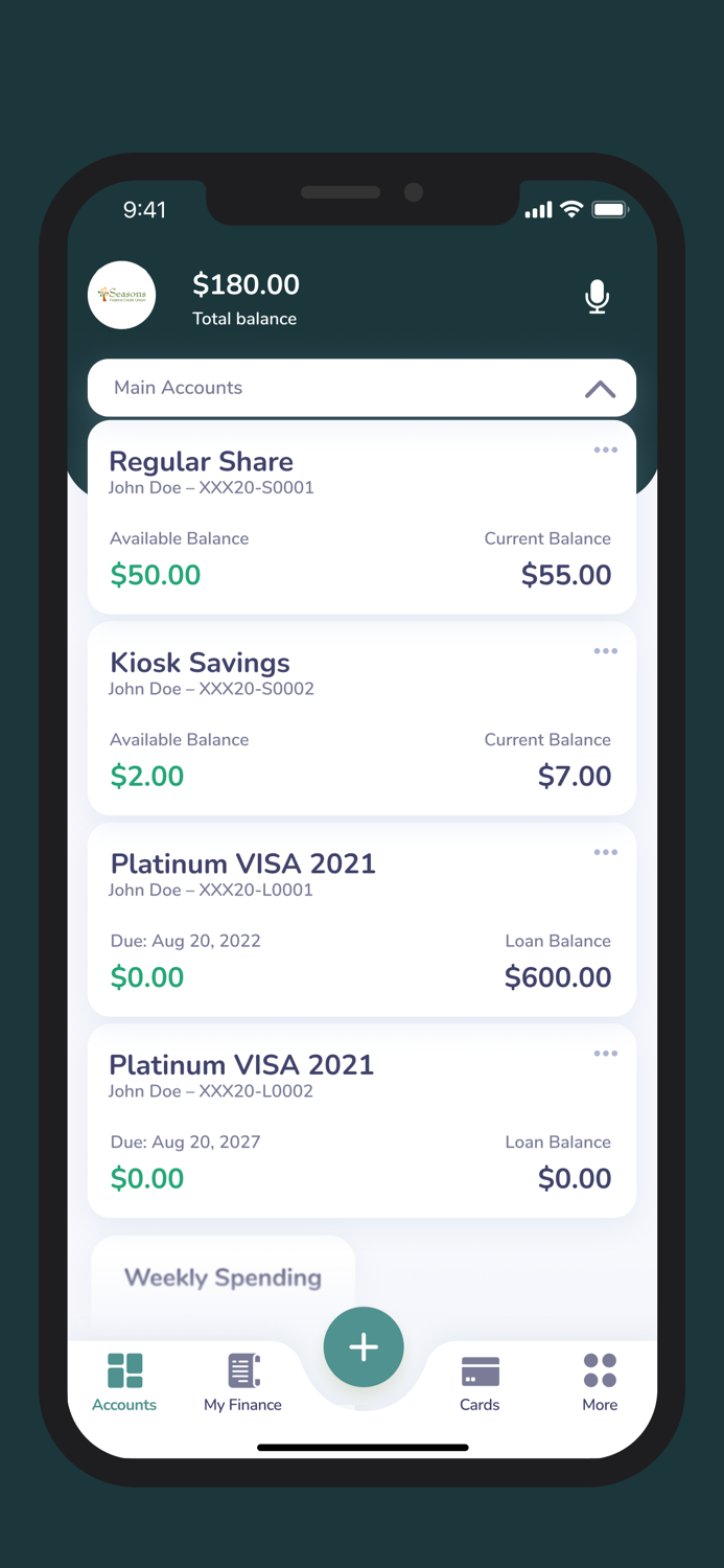 Seasons FCU Mobile Money