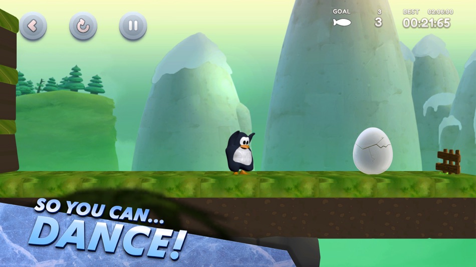#5. Penguin Panic! Fun Platformer (iOS) بواسطة: Jeroen Derwort