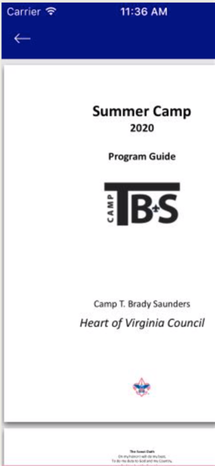 Camp T. Brady Saunders