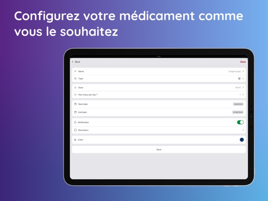 Screenshot #6 pour Pill Kit - Rappel
