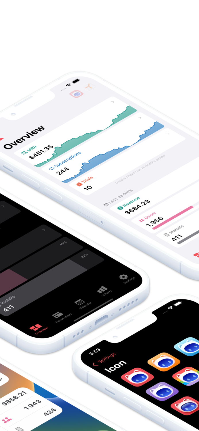 RCKit - RevenueCat Dashboard