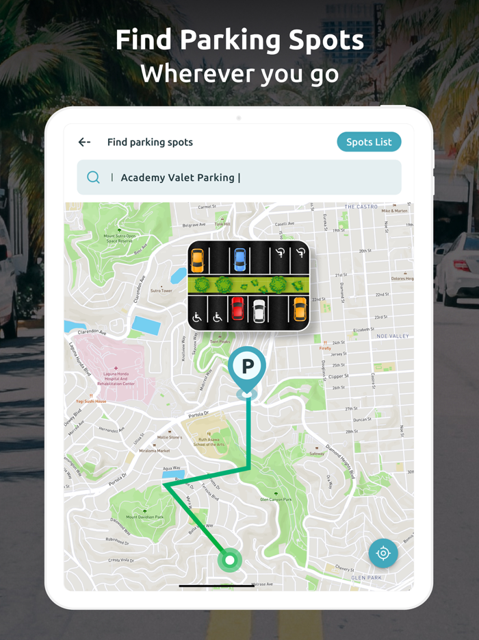 Parking Spots Finder