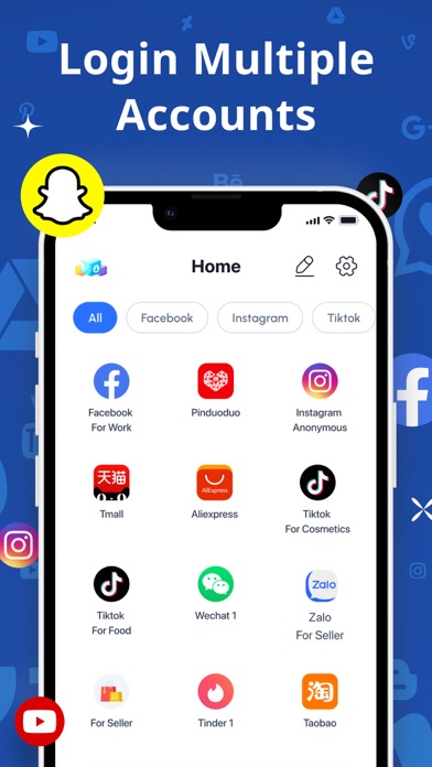 Dual Account - MagicDual Screenshot
