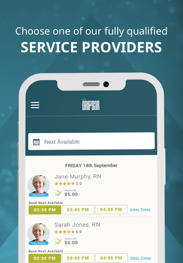 THE DRIPBaR Mobile IV Infusion