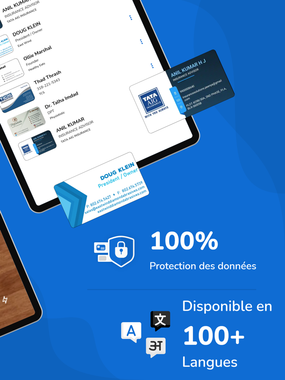 Screenshot #5 pour Scaner Carte de Visite