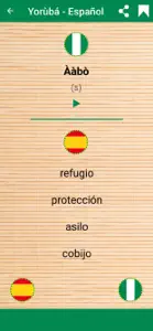 Diccionario Yoruba-Español screenshot #7 for iPhone