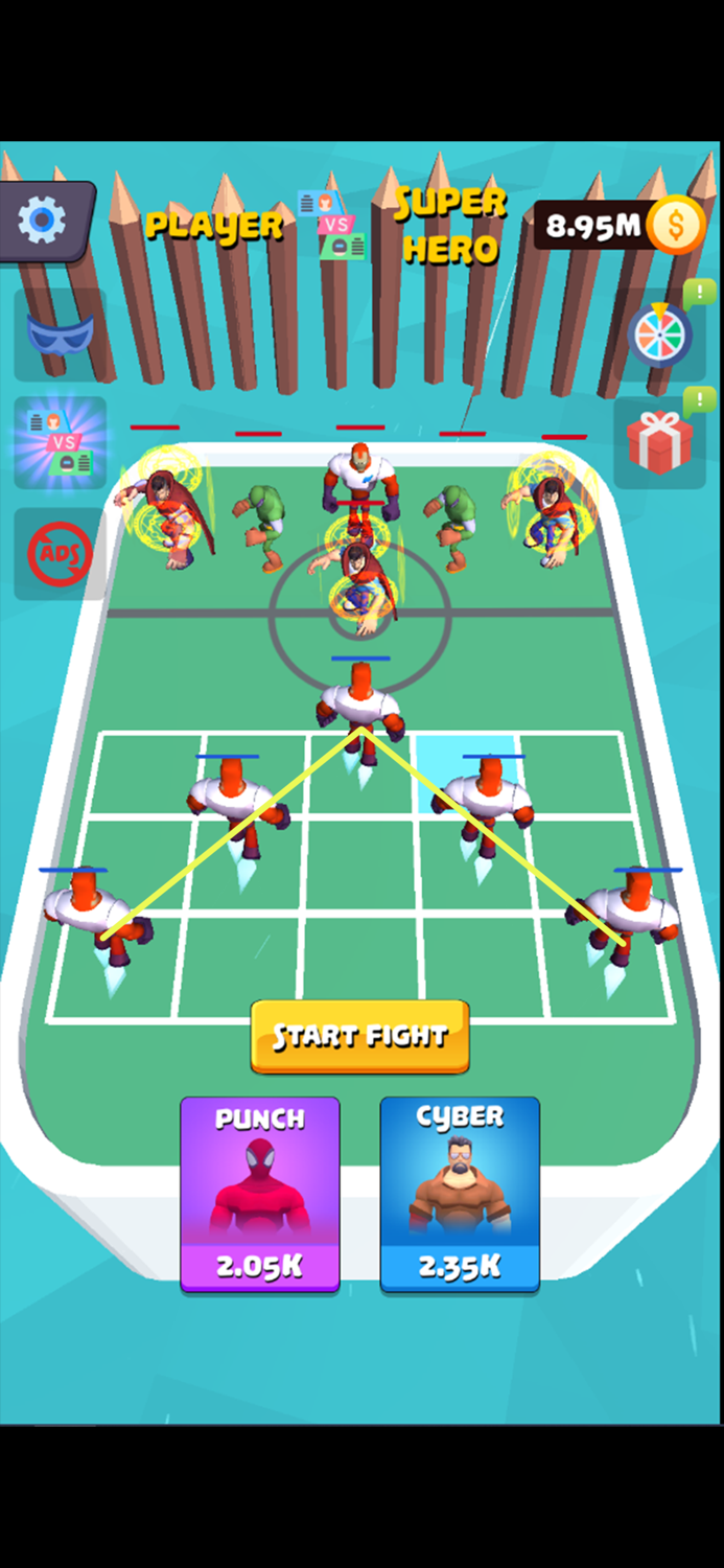 Merge Master Superhero League