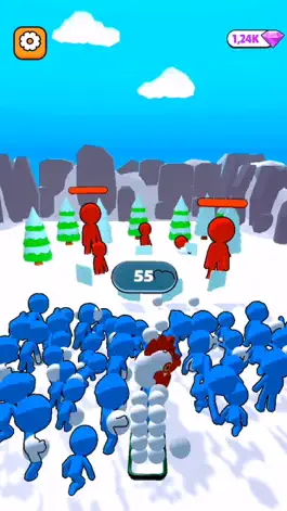 Game screenshot Snowball Neighborhood Fight apk