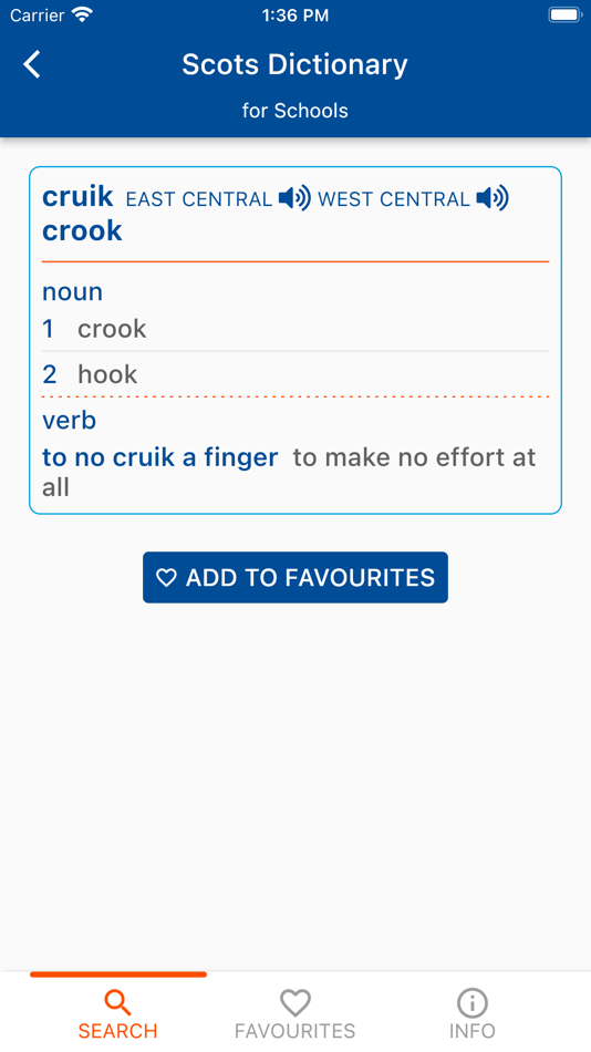 #3. Scots Dictionary for Schools (iOS) 来自: Dictionaries of the Scots Language