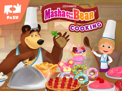 Masha and the Bear クッキングゲームのおすすめ画像5