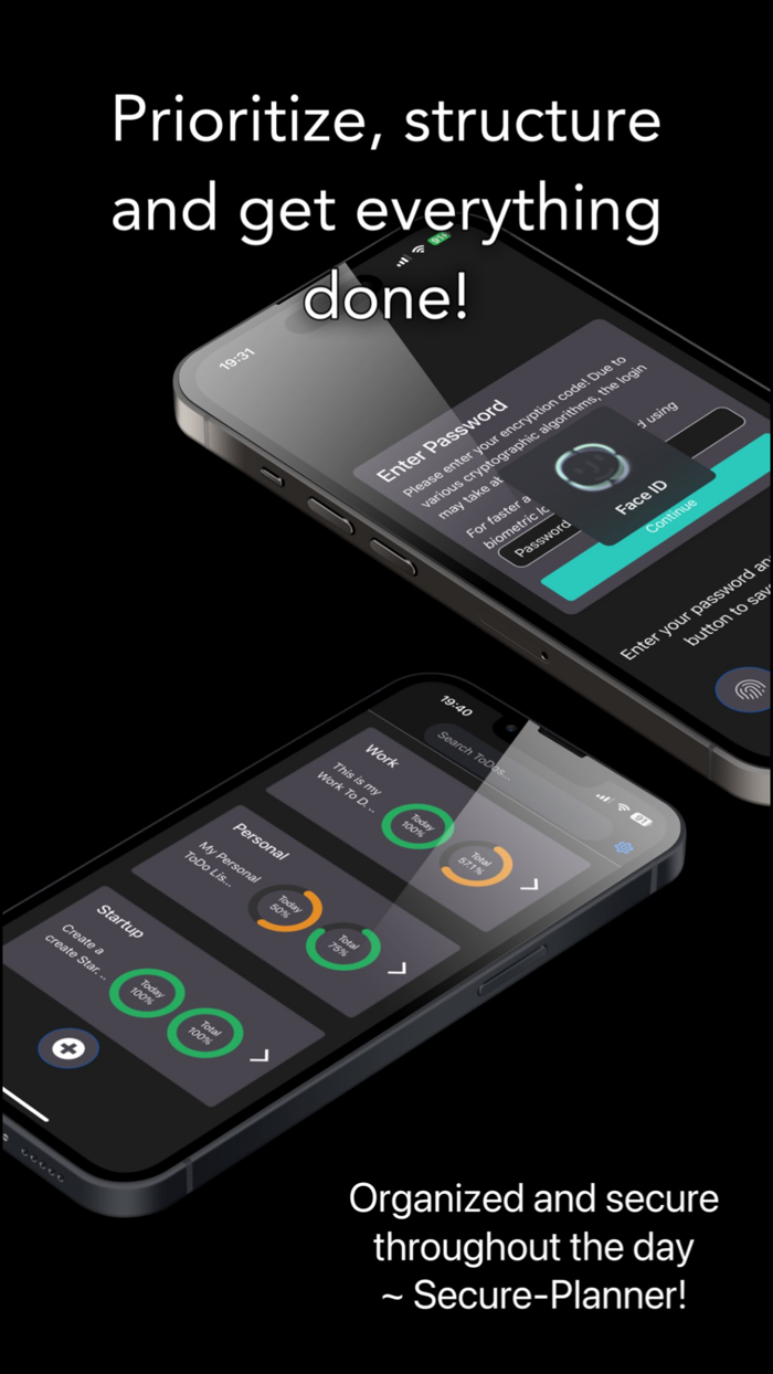 Secure Planner -Easy Organizer