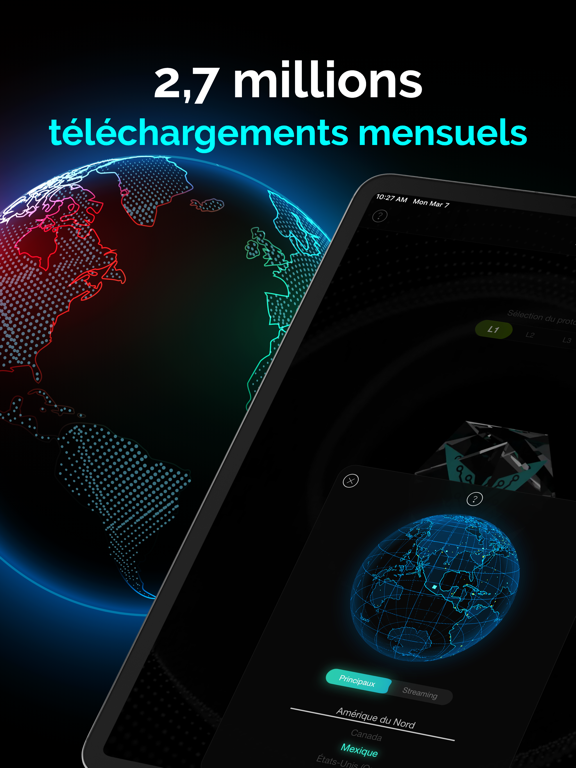 Screenshot #4 pour Larva VPN - Masquez votre IP