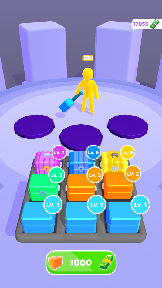 #9. Merge Chest (iOS) Podle: Marula Games OU