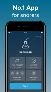 snorelab : record your snoring iphone screenshot 3