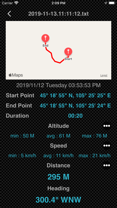 GPS Logger Plus Screenshot