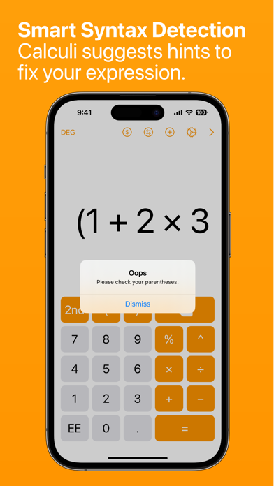 Screenshot #3 pour Calculi: Scientific Calculator