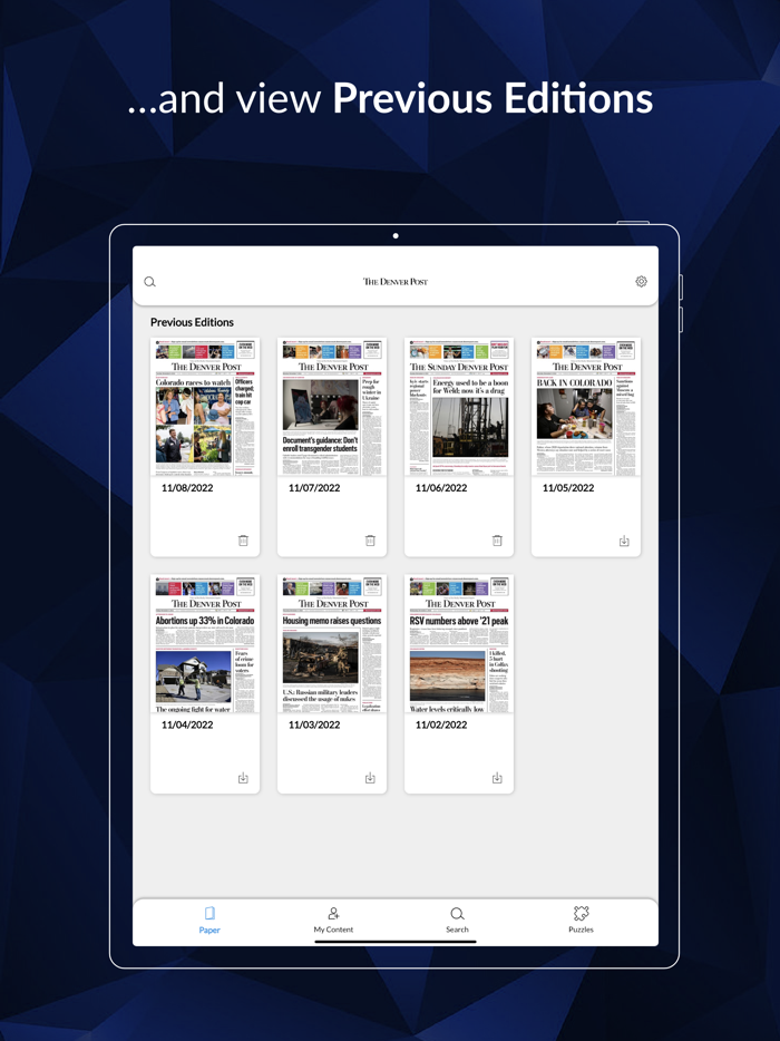 Denver Post Digital e-Edition