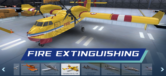 Flight Simulator Plane Game