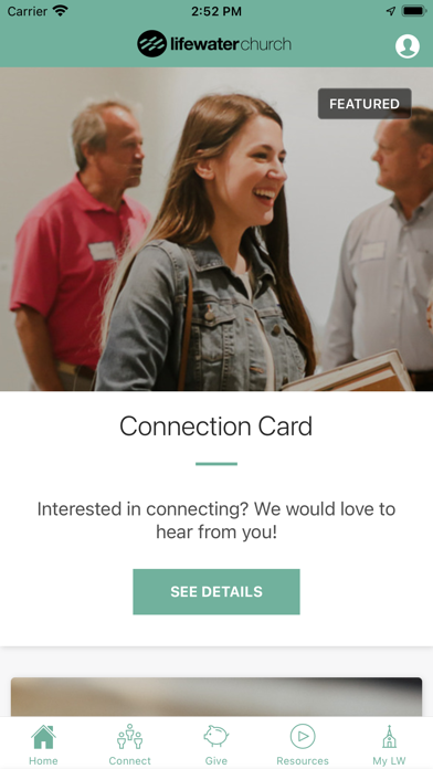 Lifewater Church Screenshot