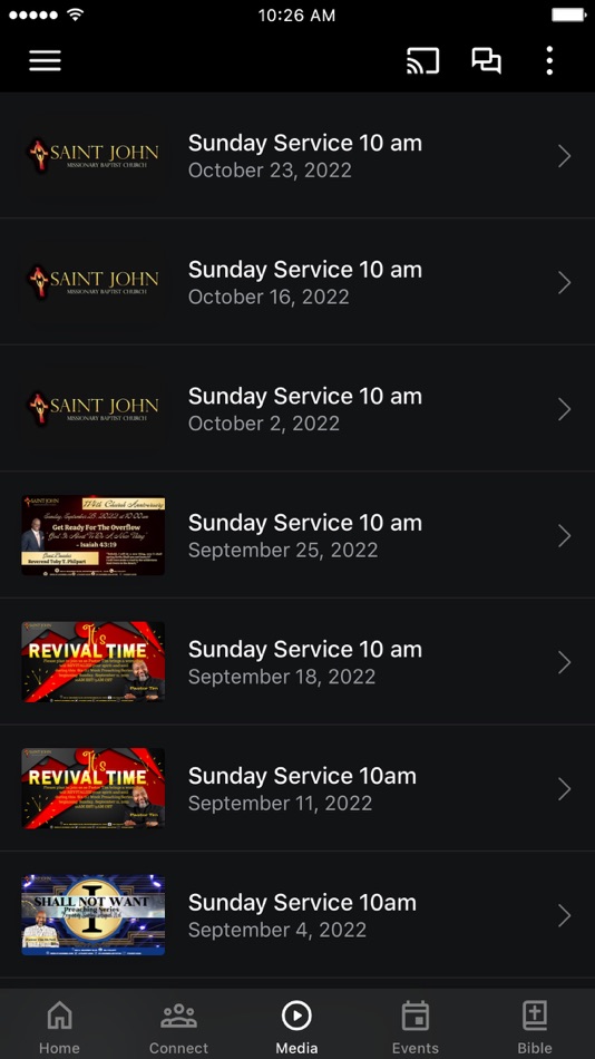 #2. St. John Boynton (iOS) 由: St John Missionary Baptist Church, Inc (Boynton Beach)