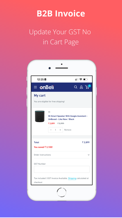 onBeli Screenshot