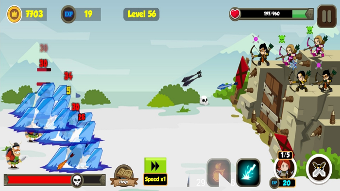 Castle Defense Archery Battle