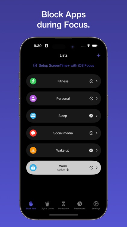 ScreenTime+ | Focus App Block
