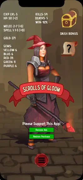 Game screenshot Scrolls Of Gloom mod apk