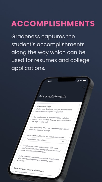Gradeness: High School Planner screenshot-4
