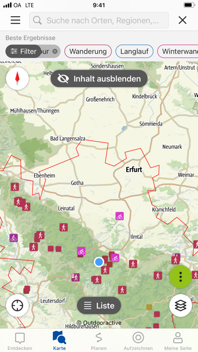 THÜRINGER WALD Screenshot