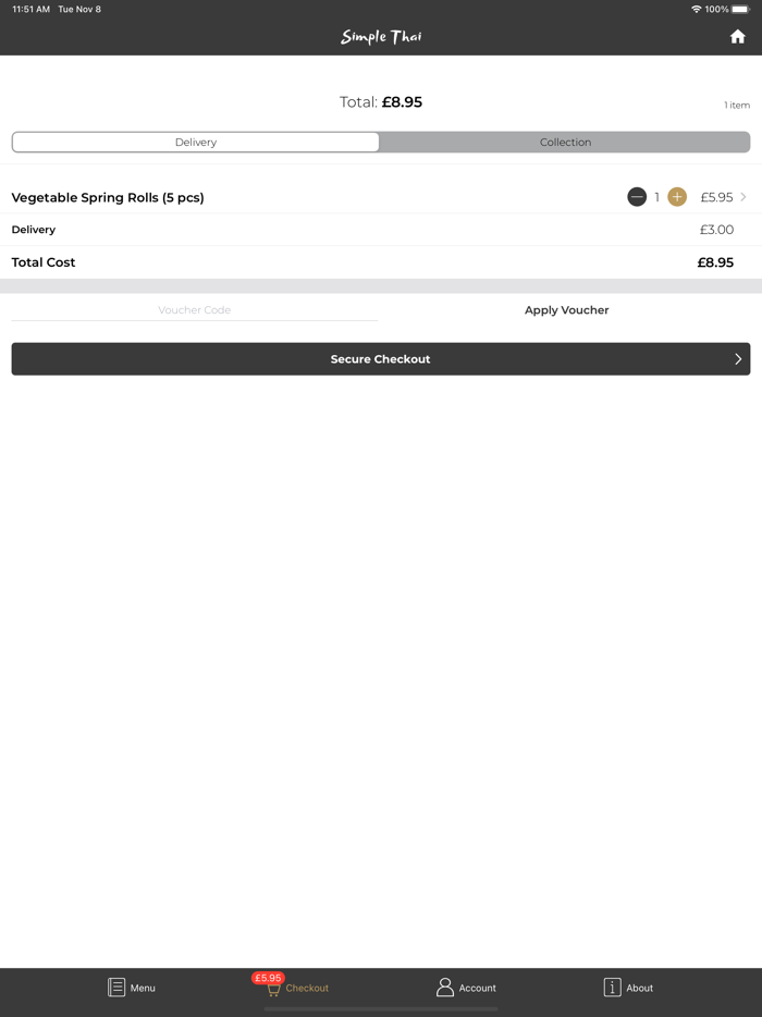 Simple Thai Takeaway