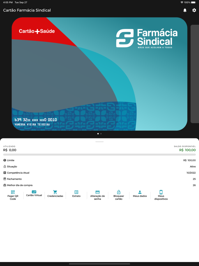 Cartão Farmácia Sindical