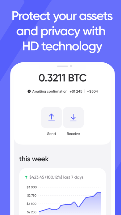 MoneyPipe: New HD Wallet Screenshot