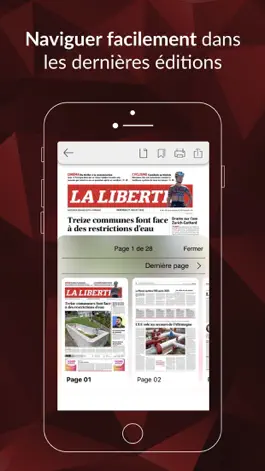 Game screenshot La Liberté journal apk