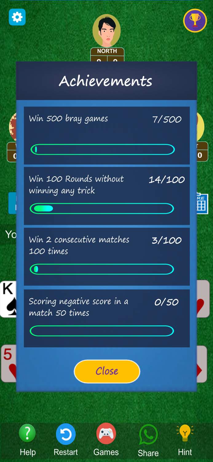 Hearts Card Game Offline