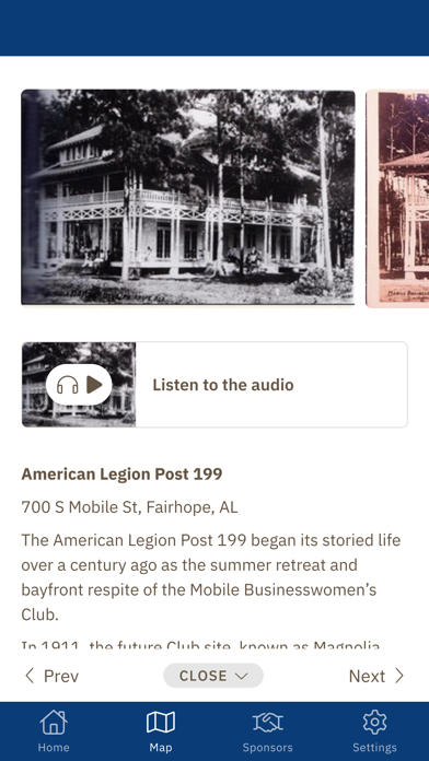 Baldwin County Historic Tours Screenshot