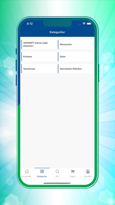 AKINSOFT Store Screenshot